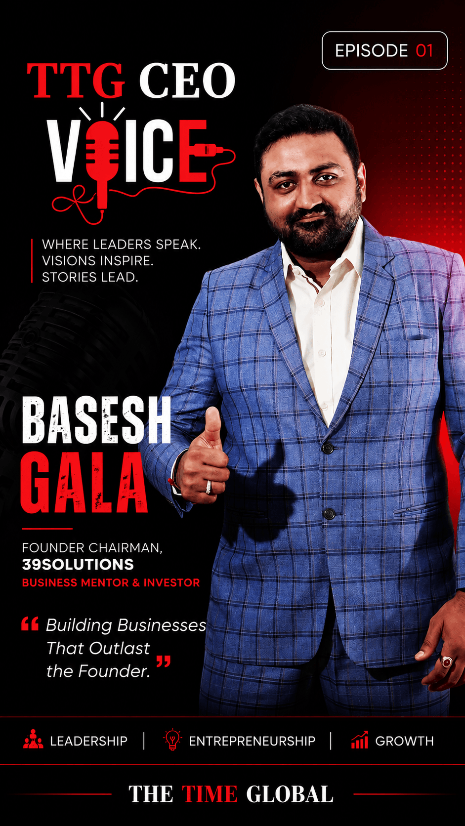 Basesh Gala's TTG CEO Voice epsiode 001