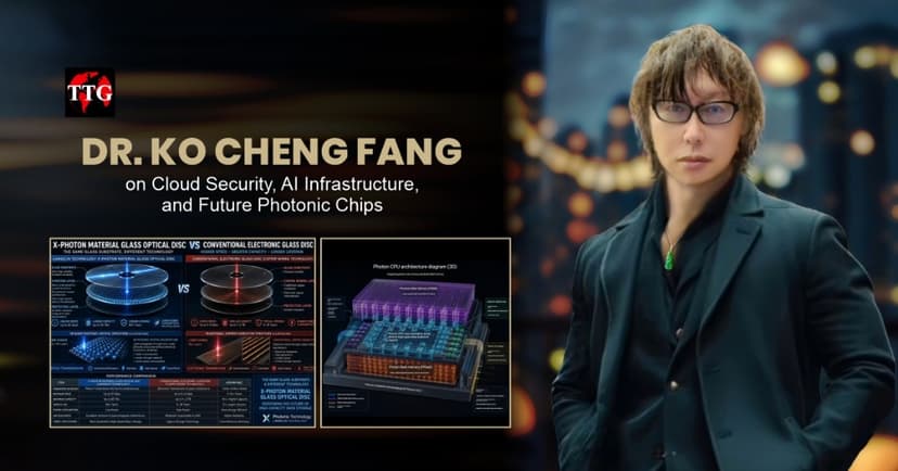 Dr. Ko Cheng Fang on Cloud Security, AI Infrastructure, and Future Photonic Chips