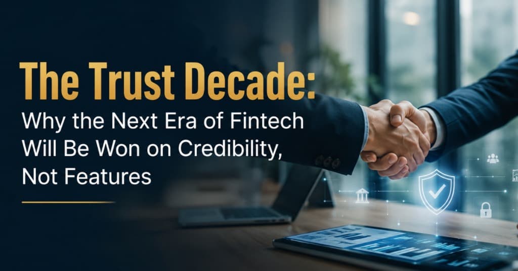 The Trust Decade: Why the Next Era of Fintech Will Be Won on Credibility, Not Features