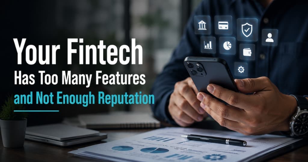 Your Fintech Has Too Many Features and Not Enough Reputation